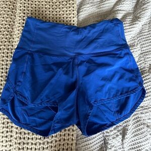 Lululemon High Rise Speed Up shorts